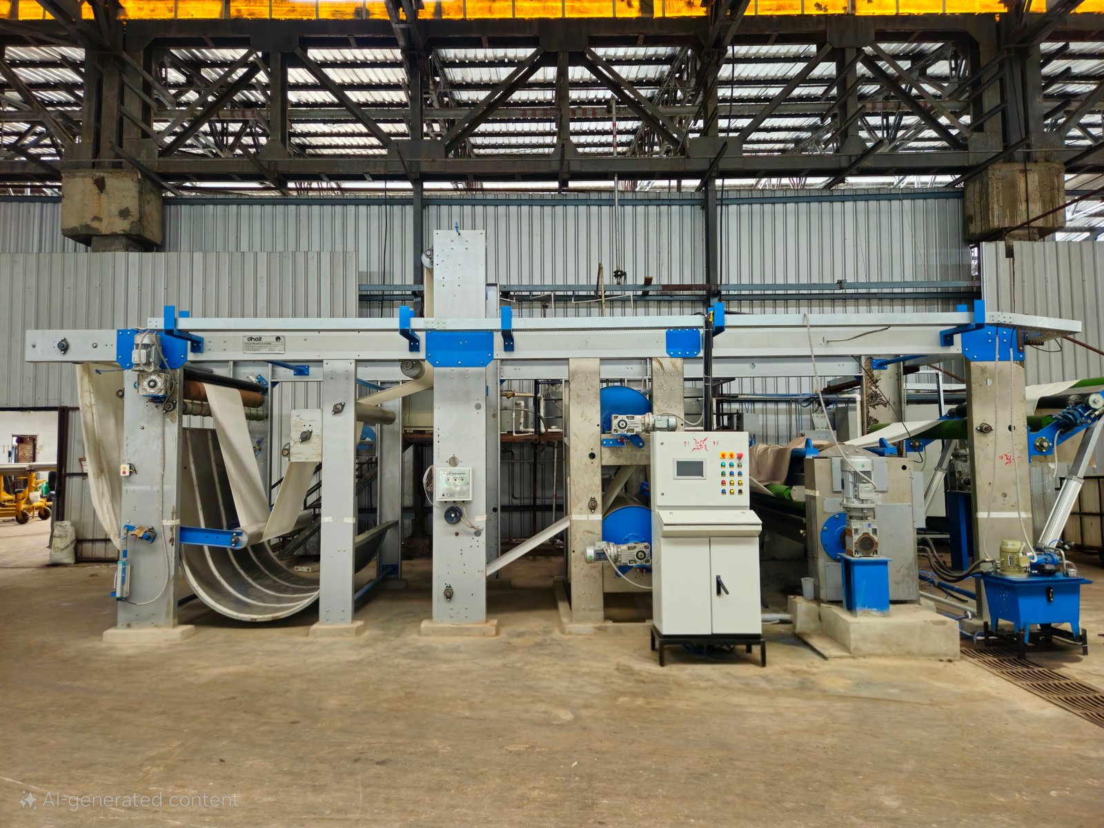 Cold Pad Batch (CPB) Dyeing Machine
