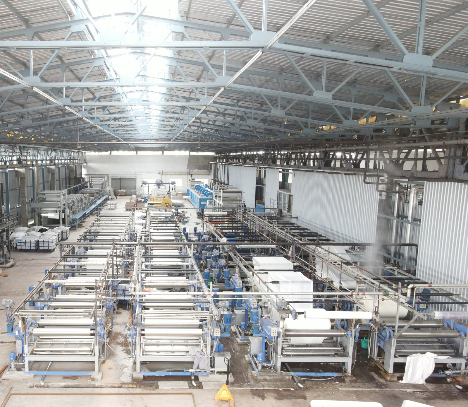Fleet of Jigger and Jumbo Jigger Dyeing Machines