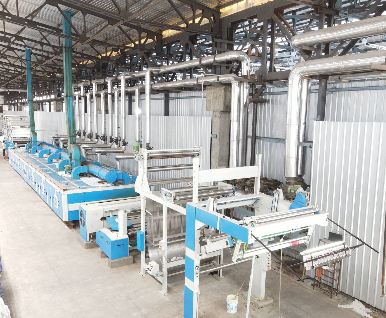 Dual 6-Chamber Stenter Machines